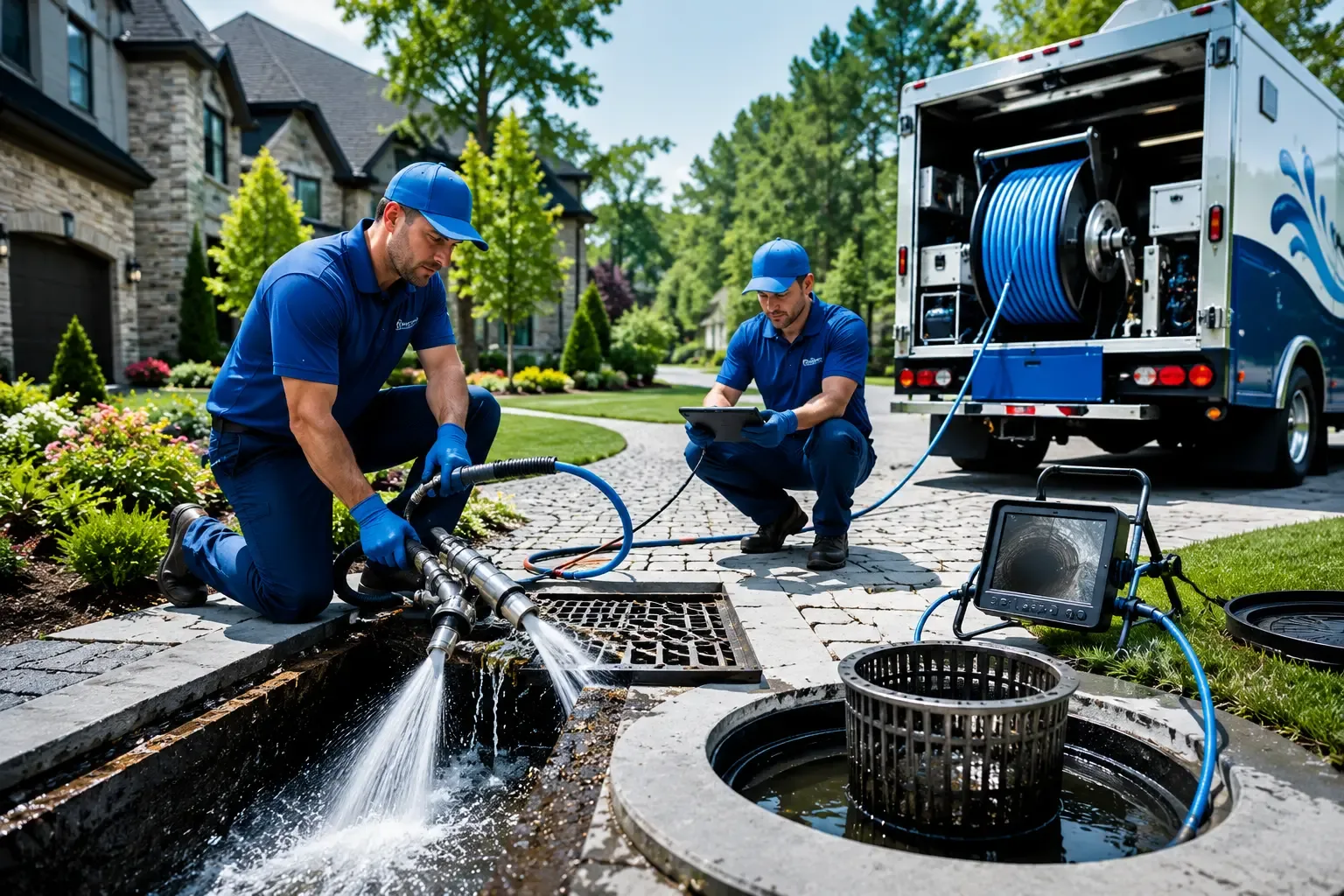 Local outdoor drain cleaning professionals in East Lynn, IL